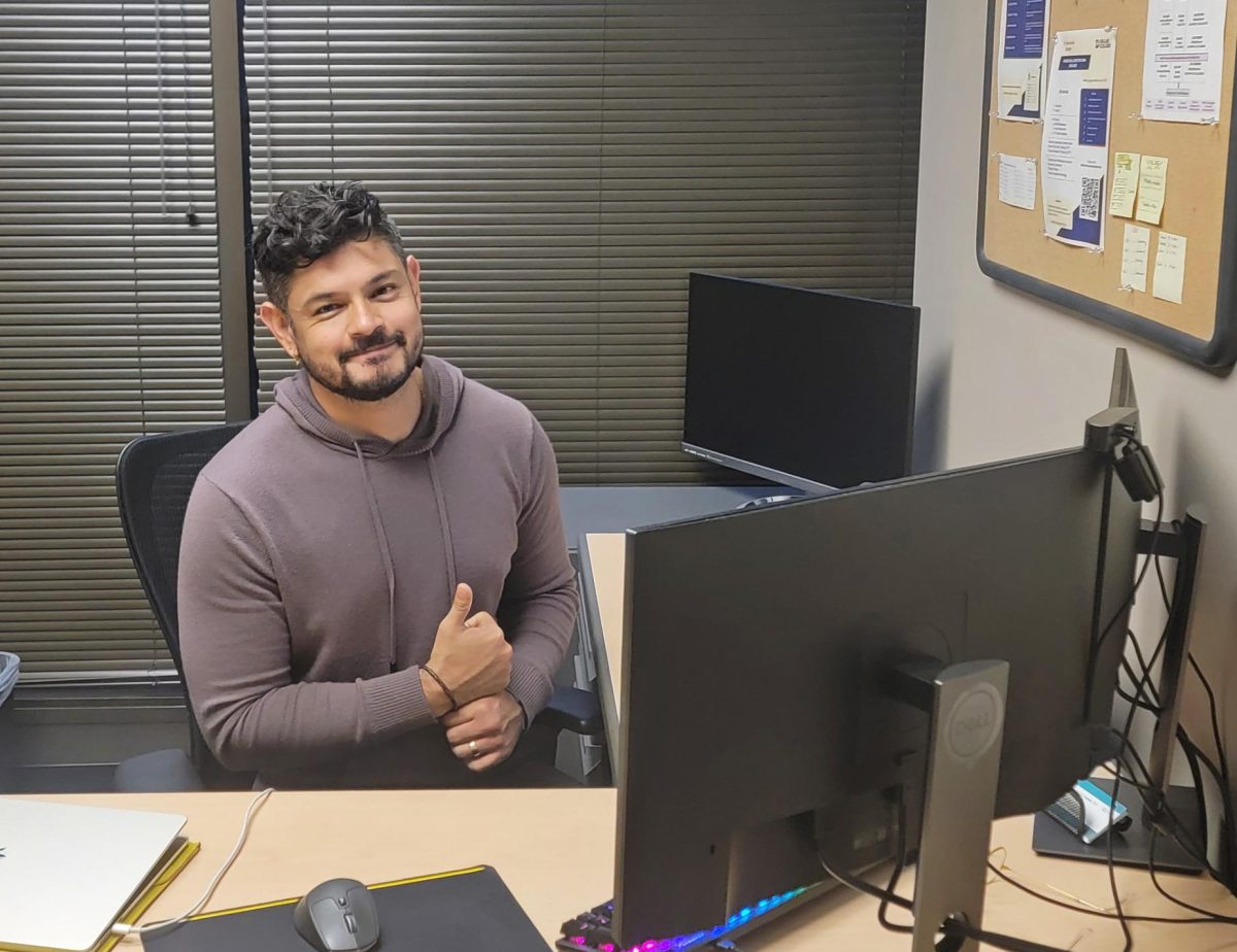 Designated School Officer, Juan Chilito manages international student paperwork.