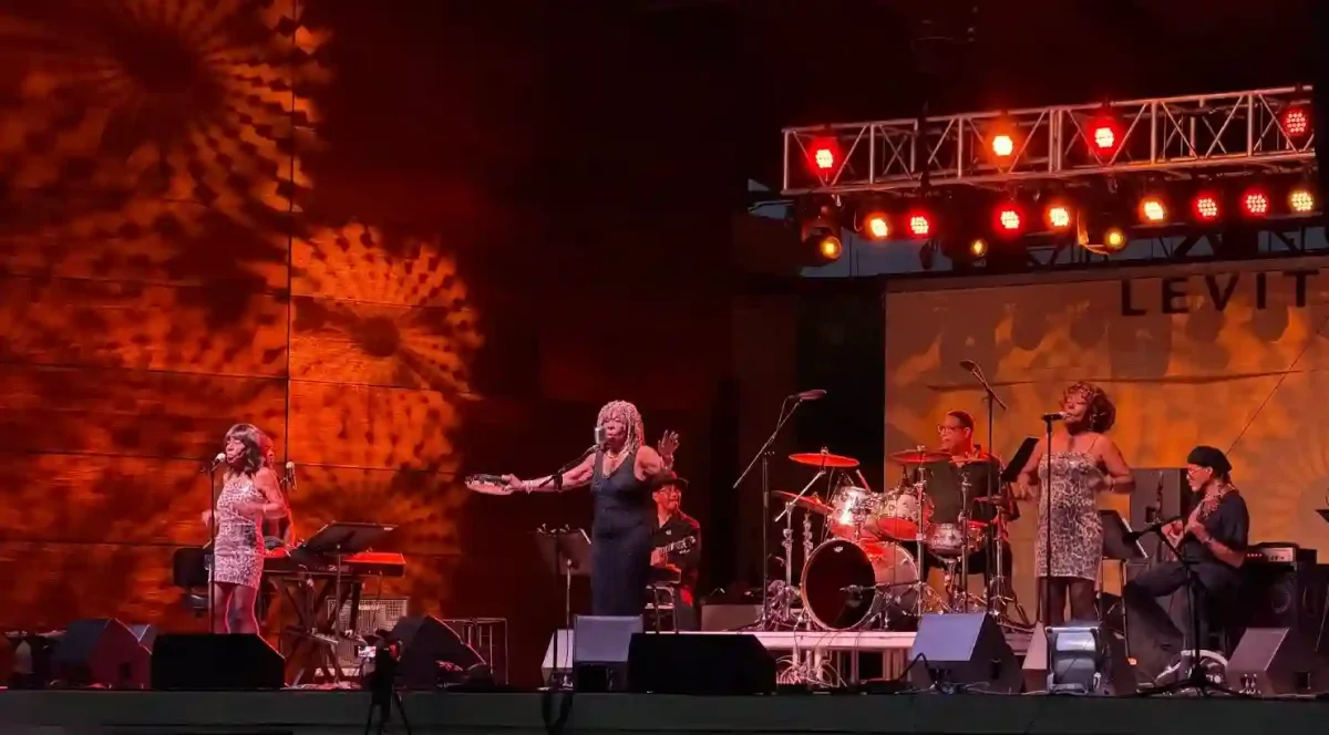 Martha and the Vandella on stage at DreamFest May 22 at Levitt Pavilion in Arlington.