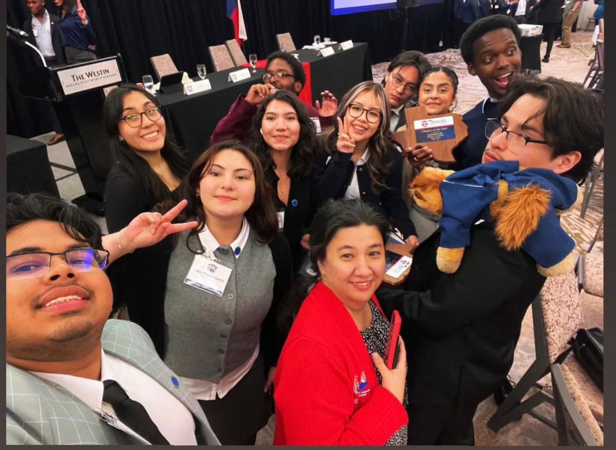 North Lake’s SGA members celebrate their accomplishments at state convention.