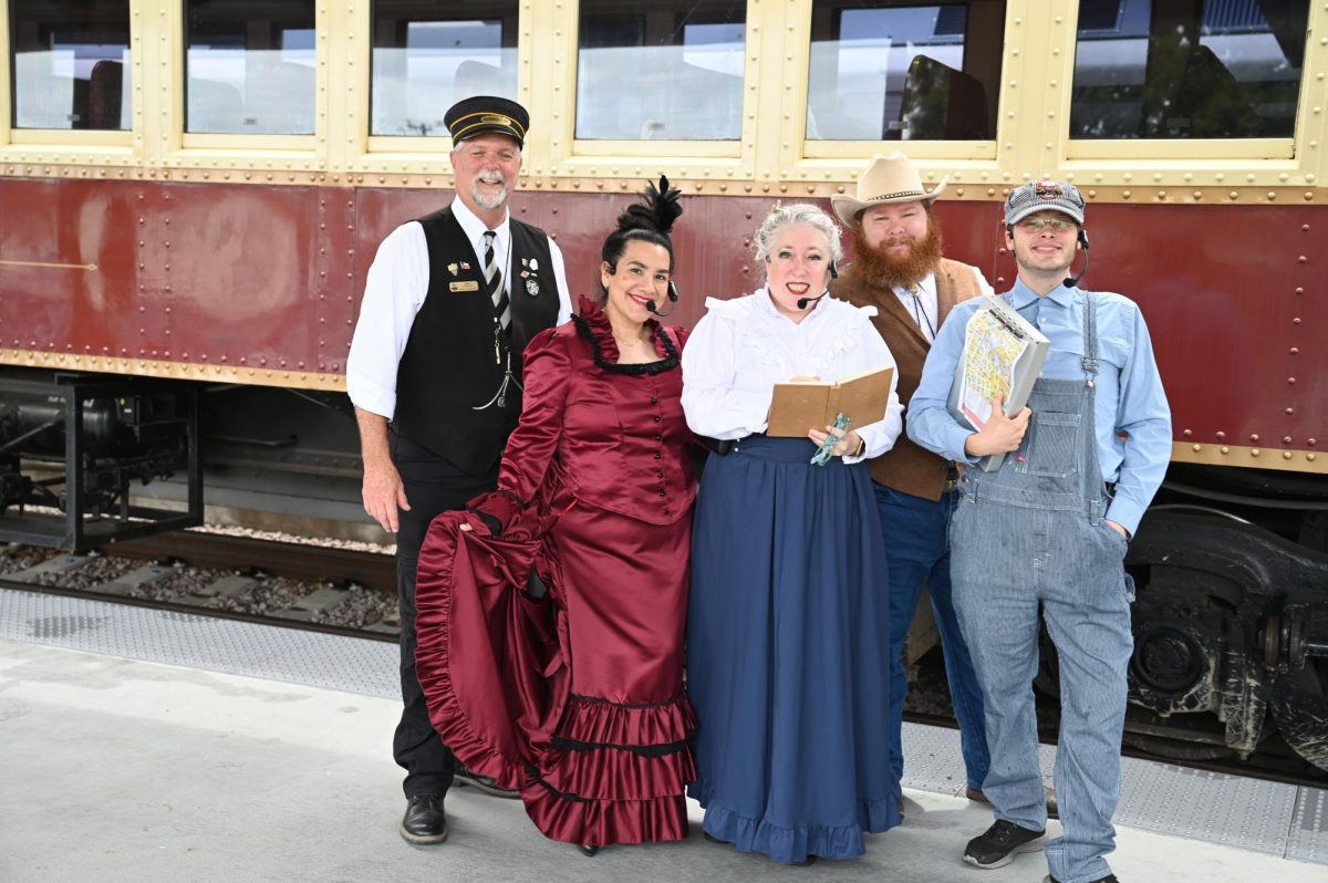 Members of the Great Grapevine Train Heist bring history to life on the Grapevine Vintage Railroad.