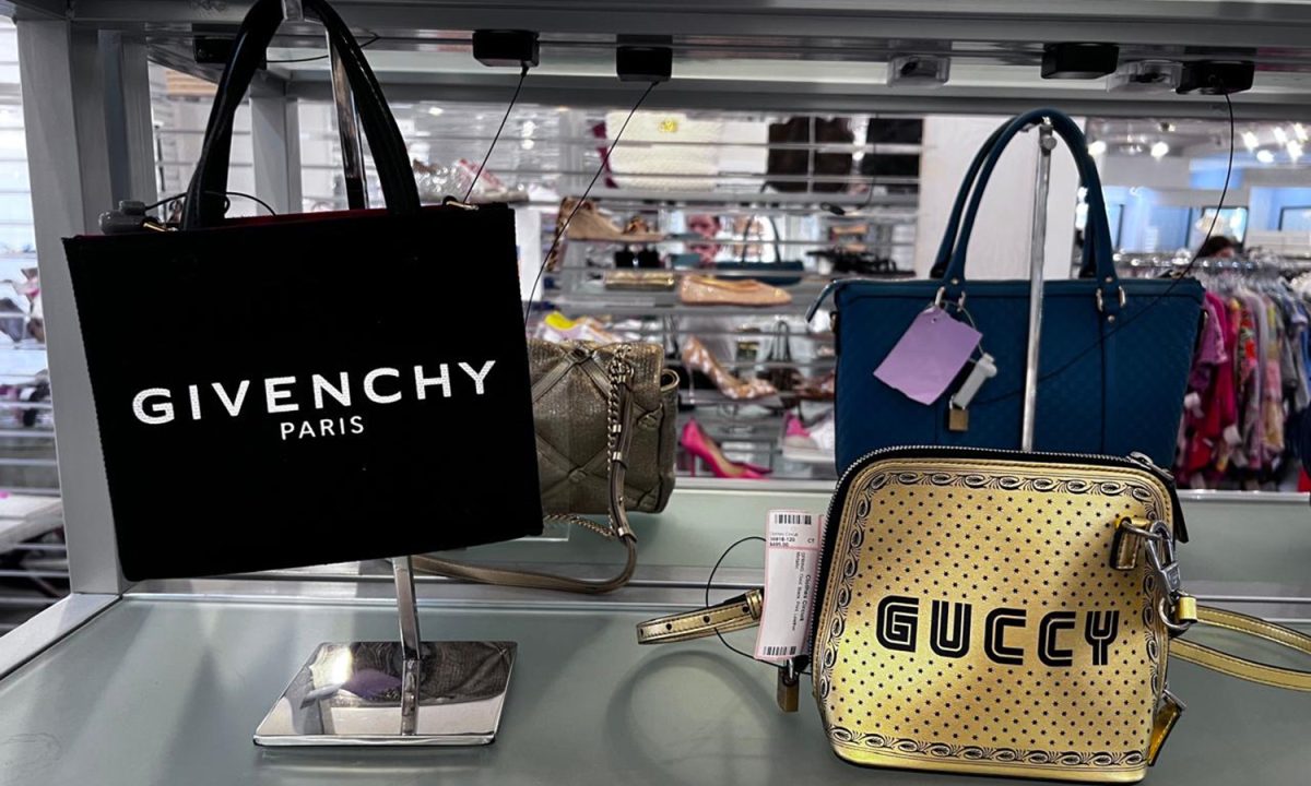 Designer goods are available at a discount at area resale and consignment stores. 